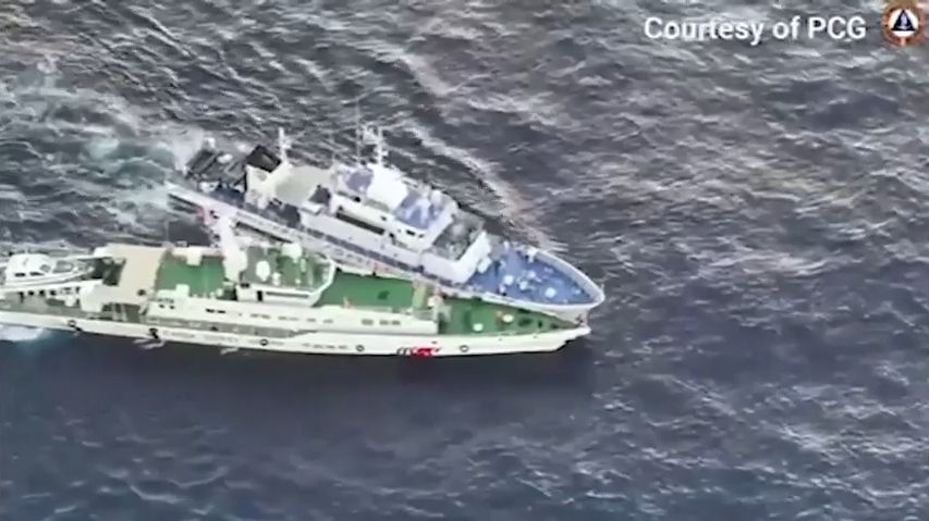 Video: Čína a Filipíny se obviňují ze srážky lodí v Jihočínském moři